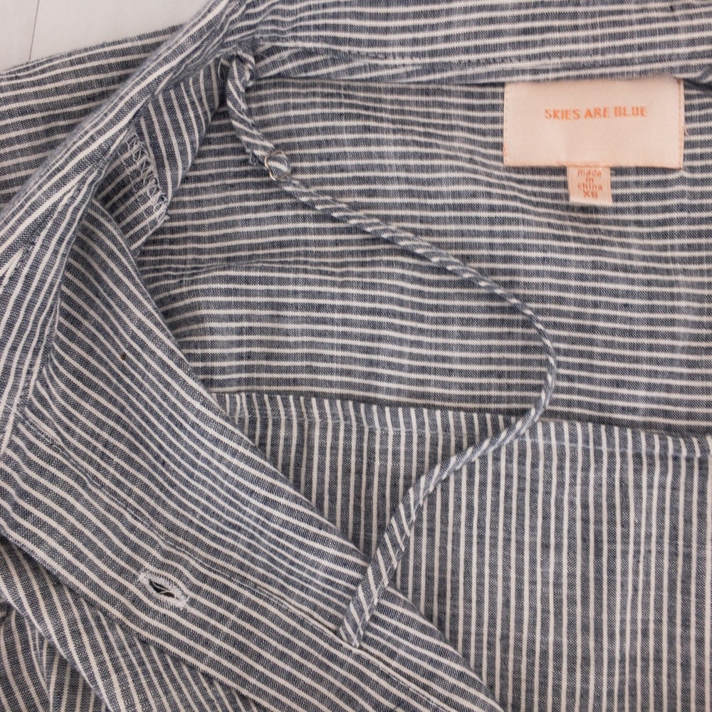 Skies are Blue • Striped Shirt - Picture 9 of 12